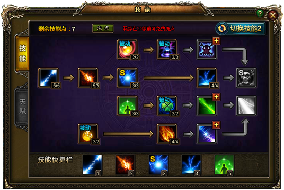 神曲法师技能